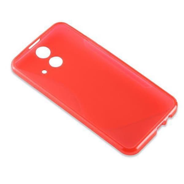 Skal för HTC ONE E8 i KIRSCHRÖD Röd