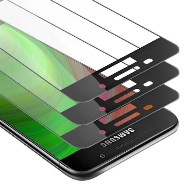 Cadorabo 3x helskärmsskydd för Samsung Galaxy A3 2016 in - 3x härdat skärmskyddsglas (härdat)