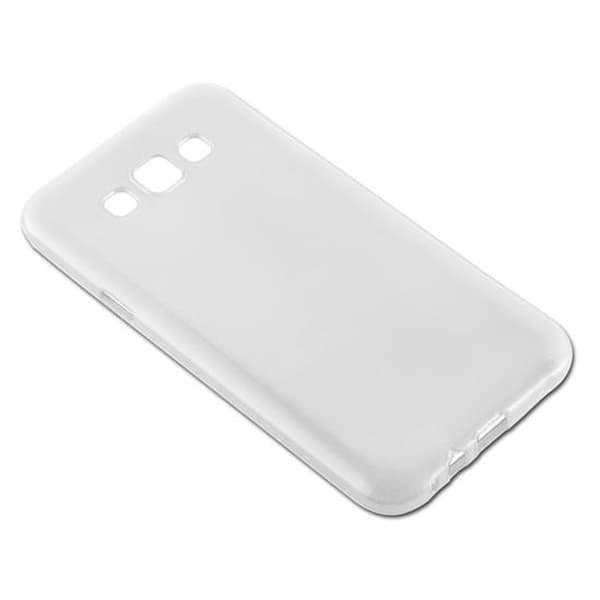 Skyddande chassi för Samsung Galaxy E7 SILVER Stötabsorberande Grå