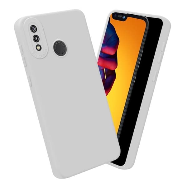 Skyddsfodral för Huawei P20 LITE 2018 / NOVA 3E i FLUID VIT Stötsäker Skyddsfodral Vit