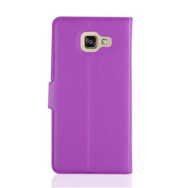 Cadorabo Fodral Samsung Galaxy A3 2016 LILA Fodral Fodral Fullt skydd Magnetisk Stöder Stand Card Slot