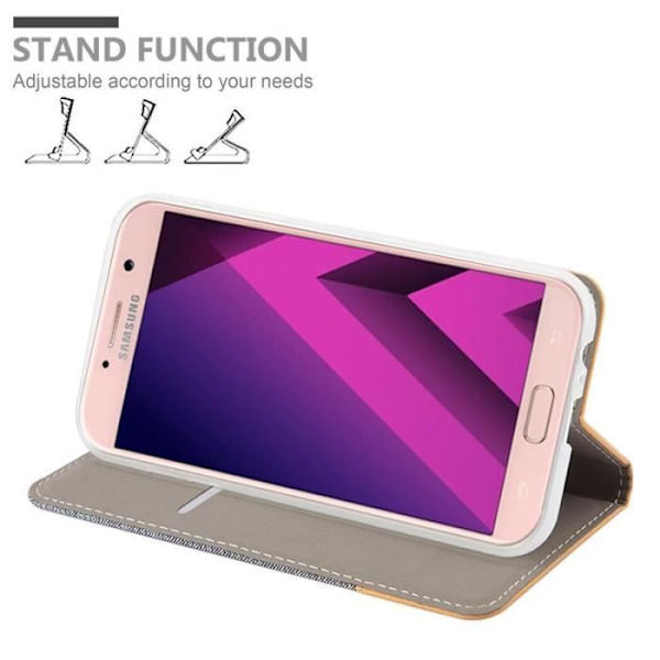 Cadorabo Fodral till Samsung Galaxy A7 2017 i LJUSGRÅ BRUN