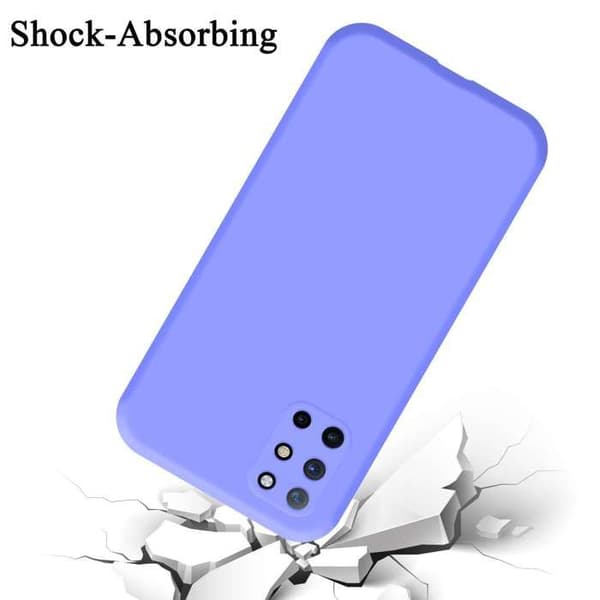 Skyddande stötsäker skal för OnePlus 8T i LIQUID LIGHT PURPLE Violett