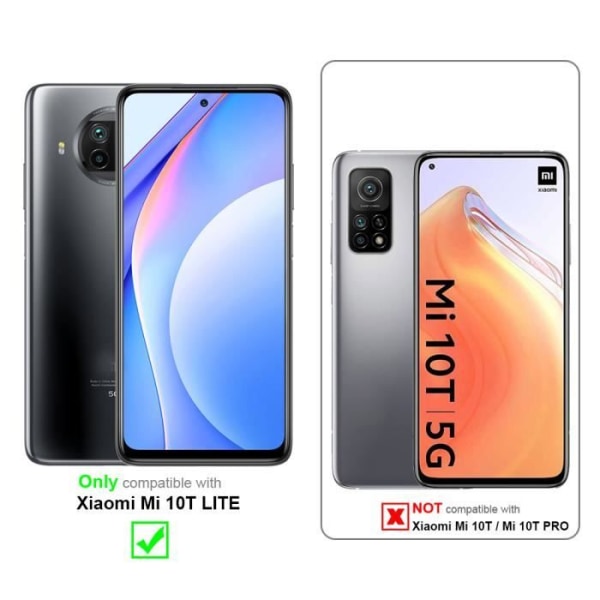 Härdat glasskärm för Xiaomi Mi 10T LITE skyddsfilm i HÖGT TRANSPARENT härdat härdat glas