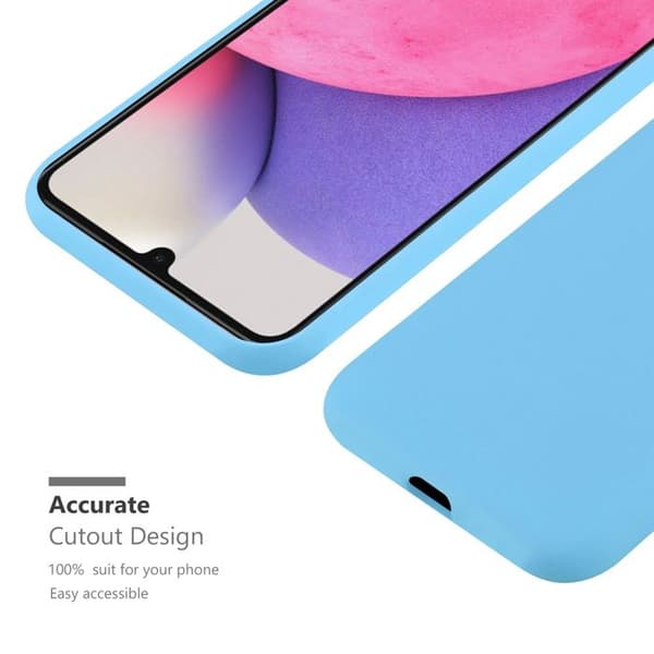 Skyddsfodral för Samsung Galaxy A33 5G CANDY BLÅ Stötskydd Silikon Blå