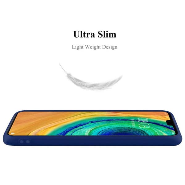 Skyddsfodral för Huawei MATE 30 CANDY MÖRKBLEU Stötskydd Silikon Blå