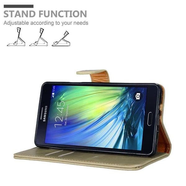 Fodral för Samsung Galaxy A7 2015 i MARRONE CAPPUCINO Skyddande Täcke brun