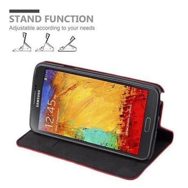 Etui för Samsung Galaxy NOTE 3 NEO Fodral i RÖD ÄPPLE Röd