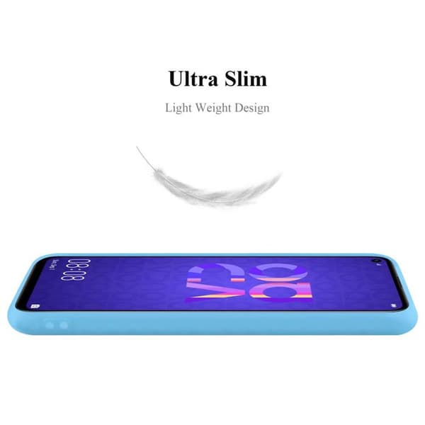 Skyddsfodral för Huawei NOVA 5 / 5 PRO CANDY BLÅ Stötabsorberande Silikon Blå