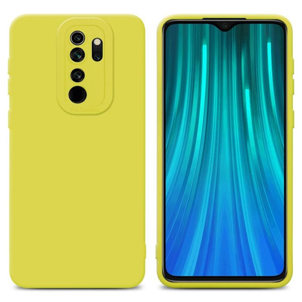 Fodral till Xiaomi RedMi NOTE 8 PRO i YELLOW FLUID Fodralskydd i flexibelt TPU silikonskydd Gul