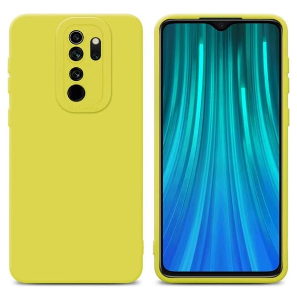 Skyddsfodral för Xiaomi RedMi NOTE 8 PRO i FLUID GUL Antichock Gul