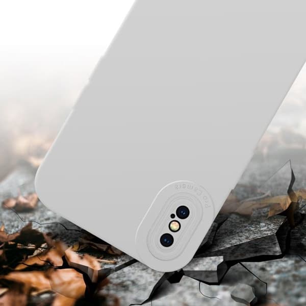 Skyddsfodral för iPhone XS MAX i FLUID VIT Stötsäker Vit