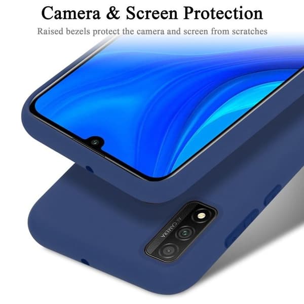 Skyddsfodral för Huawei P SMART 2020 Stötskydd i LIQUID BLUE Blå