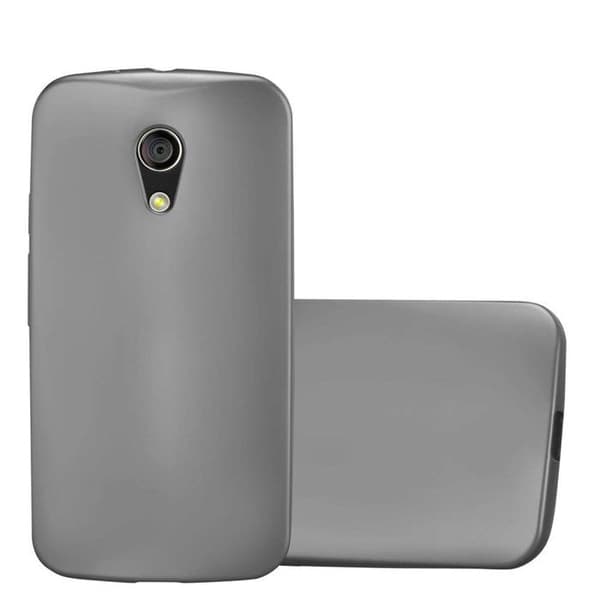 Skyddsskal för Motorola MOTO G2 Skyddsskal i MATTS GRÅ METALLISK design Grå