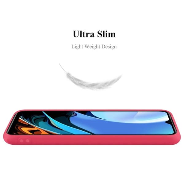 Skyddsfodral för Xiaomi RedMi 9T / POCO M3 CANDY RÖD Stötsäker Silikon Röd