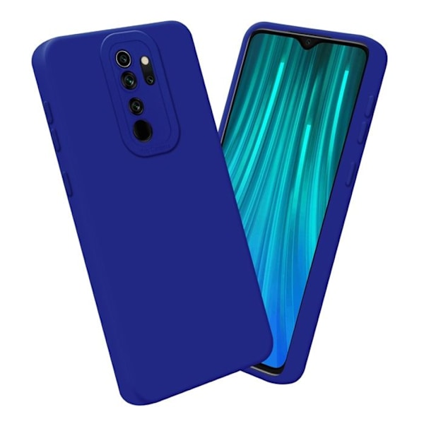 Coque för Xiaomi RedMi NOTE 8 PRO i FLUID BLÅ Hölster Etui Case Cover i flexibelt TPU-silikon Skydd Blå