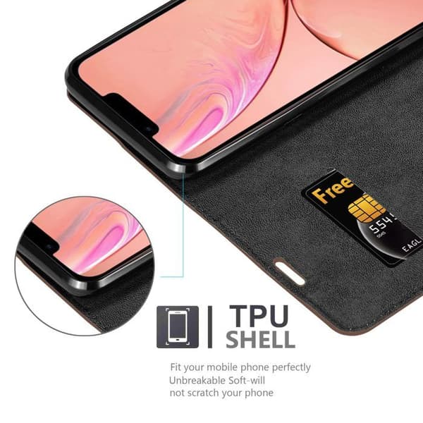 Etui för iPhone 13 MINI Fodral i MARRONE CAPPUCINO brun