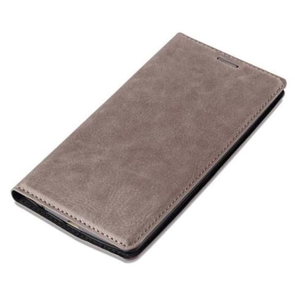 Etui för LG G4 / G4 PLUS Fodral i MÖRKBROWN brun