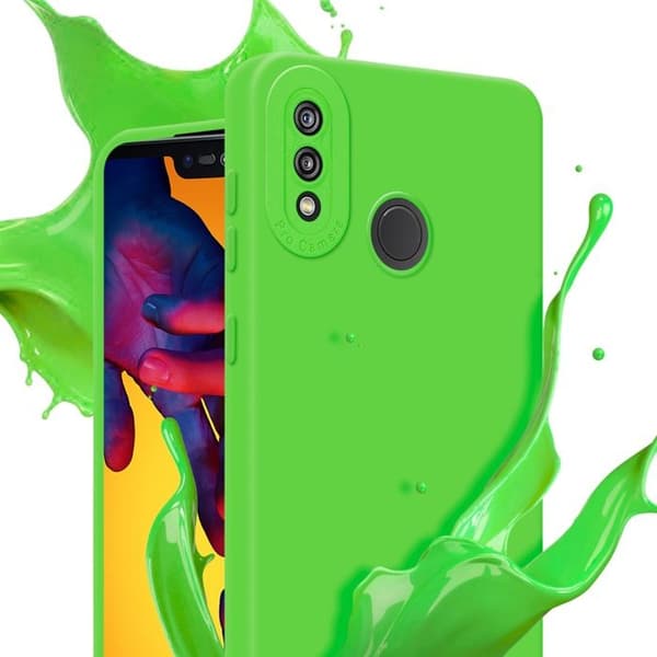 Skyddsfodral för Huawei P20 LITE 2018 / NOVA 3E i FLUID GRÖN Stötsäker Skyddsfodral Grön