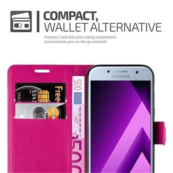 Etui för Samsung Galaxy A3 2017 i SOCKERROSA Ros