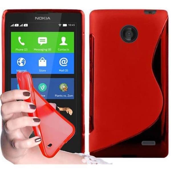 Skal för Nokia X i KIRSCHRÖD Röd
