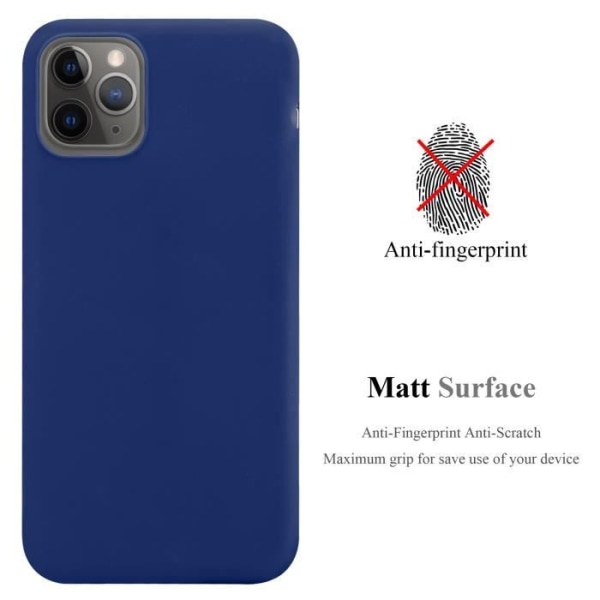 Fodral till Apple iPhone 13 PRO MAX Fodral i CANDY DARK BLUE Fodral Skydd Silikon TPU Fodral