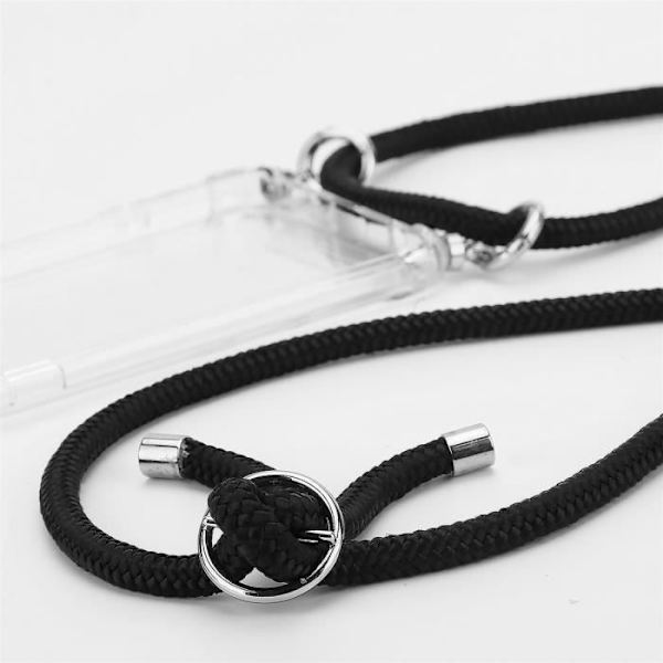 Fodral till Samsung Galaxy A32 5G Halsband i SVART Fodral Fodral Moderikt halsbandsskydd i silikon