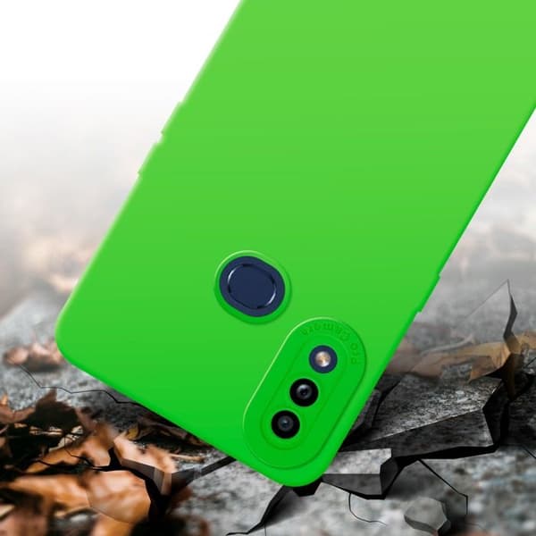 Skyddsfodral för Samsung Galaxy A10s / M01s i FLUID GRÖN Stötsäker Grön