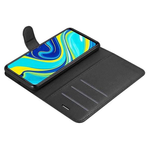 Etui för Xiaomi RedMi NOTE 9 PRO / NOTE 9S i JET BLACK Svart