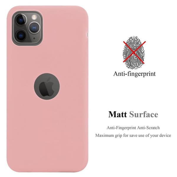 Skyddsfodral för iPhone 11 PRO MAX CANDY ROSE VIF Stötskydd Silikon Ros