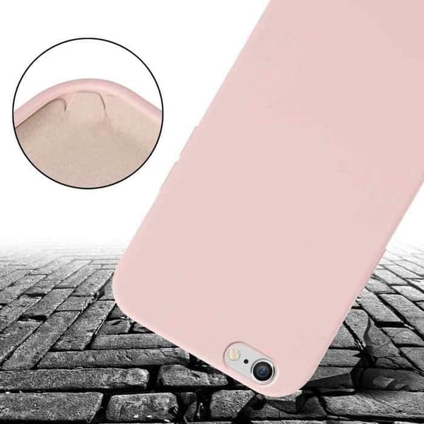 Skal för iPhone 6 PLUS / 6S PLUS med axelrem i LIQUID PINK med justerbar snodd Ros