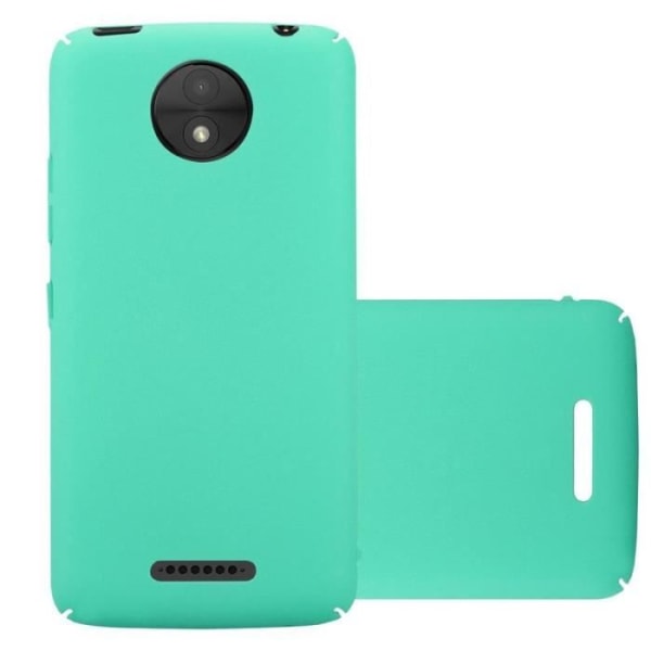 Coque - CADORABO - Motorola MOTO C PLUS - Hård skydd - Matt design - Grön färg Grön