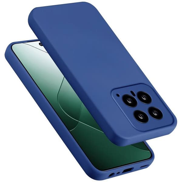 Skal för Xiaomi 14 Stötabsorberande i LIQUID BLUE Blå