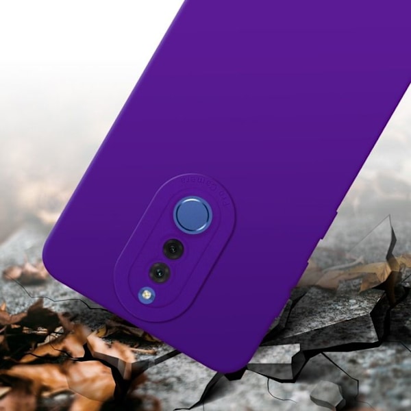 Coque för Huawei MATE 10 LITE i FLUID VIOLET FONCÉ Hölster Etui Fodral i flexibelt TPU-silikon Skydd Lila