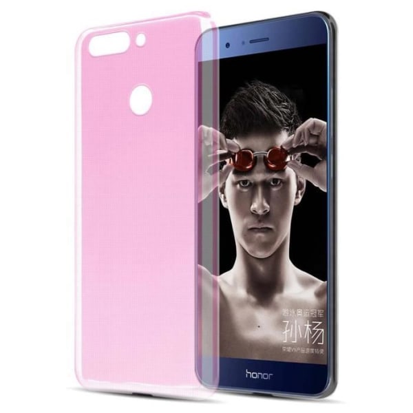 Coque - CADORABO - Honor V9 - Rosen Transparent - Ultra Fin - Antisklidsskydd ROSA TRANSPARANT