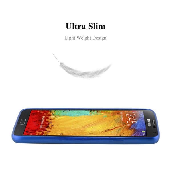 Skyddsfodral för Samsung Galaxy NOTE 3 NEO Skyddsfodral i MATT METALLBLÅ Design Blå