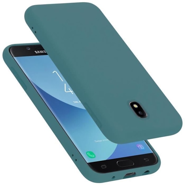 Coque - CADORABO - Samsung Galaxy J5 2017 - Silicon TPU - Ljusgrön - Stötskydd Ljusgrön