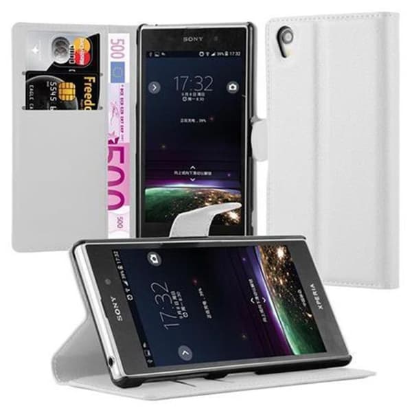 Fodral för Sony Xperia Z1 i VIT ALABASTER Vit
