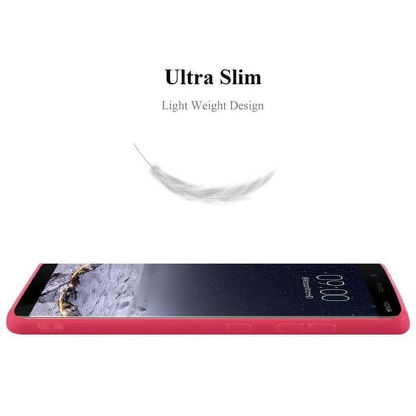 Skyddsfodral för Nokia 8 Sirocco CANDY RÖD Stötsäker Silikon Röd