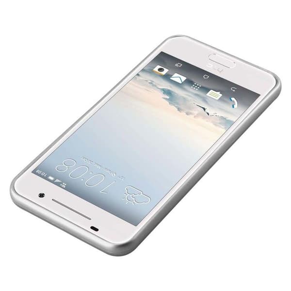 Skyddsfodral för HTC ONE A9 Skyddsfodral i MATTSILVER Metallic Design Grå
