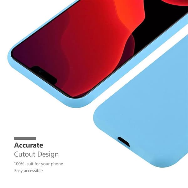 Skal för iPhone 12 PRO MAX CANDY BLÅ Stötsäker Silikon Blå