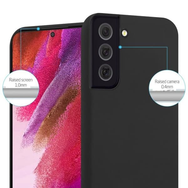 Skyddsfodral för Samsung Galaxy S22 PLUS CANDY SVART Stötskydd Silikon Svart