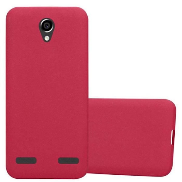 Coque - CADORABO - ZTE Blade L7 - FROST RÖD - Skydd som är mjukt - Extremt tunn FROST RÖD