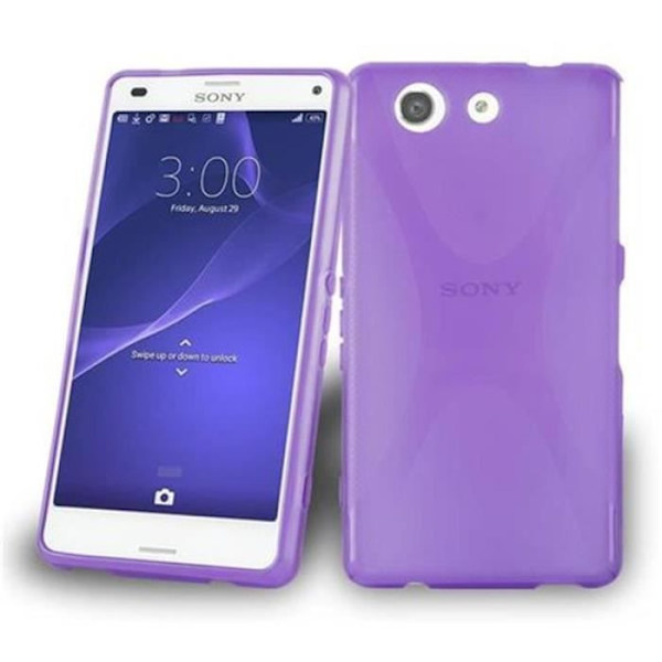 Sony Xperia Z3 PLUS COMPACT / Z4 COMPACT VIOLET Fodral Cadorabo DESIGN Lila
