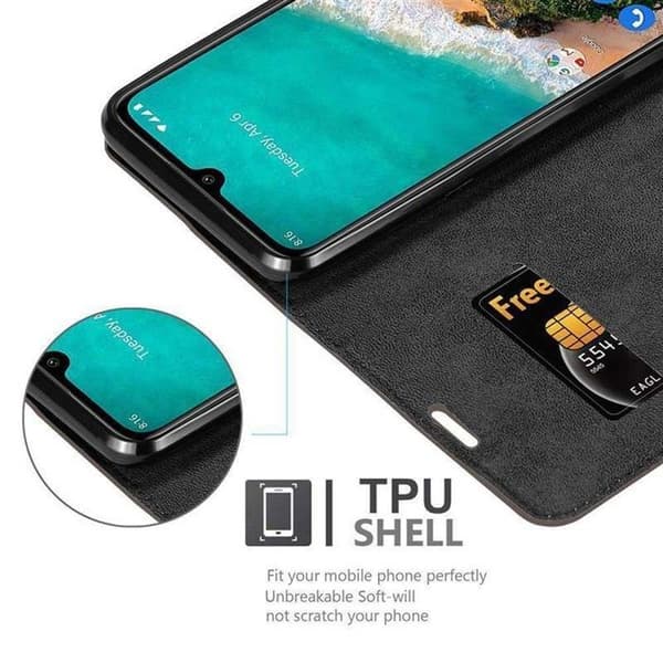 Fodral för Xiaomi Mi CC9 Skal i MÖRK BRUN brun