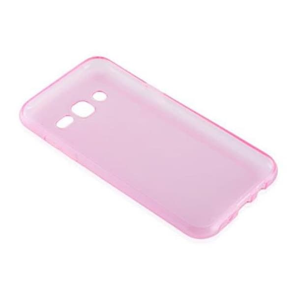 Transparent stötabsorberande silikonfodral för Samsung Galaxy J3 2015 Ros
