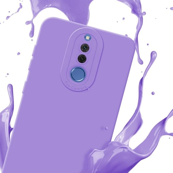 Coque för Huawei MATE 10 LITE i FLUID LJUST VIOLETT Fodral Etui Case Cover i flexibel TPU-silikon Skydd Lila