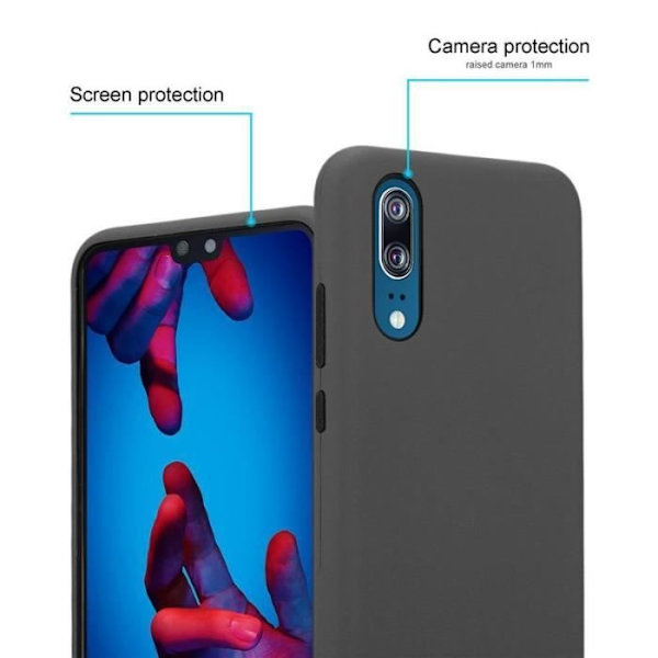 Cadorabo Fodral till Huawei P20 i QUARTZ GRÅ