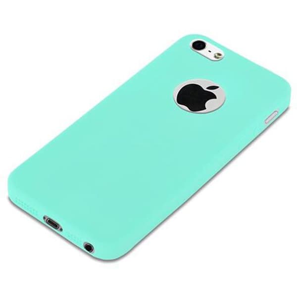 Skal för iPhone 5 / 5S / SE 2016 CANDY BLÅ Stötsäker Silikon Blå