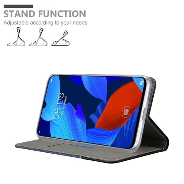 Skyddsfodral för Huawei NOVA 5 / 5 PRO i BLÅ SVART Etui Case Skydd Blå